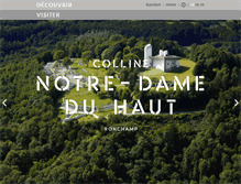 Tablet Screenshot of collinenotredameduhaut.com